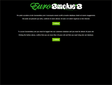 Tablet Screenshot of eurosmokies.com